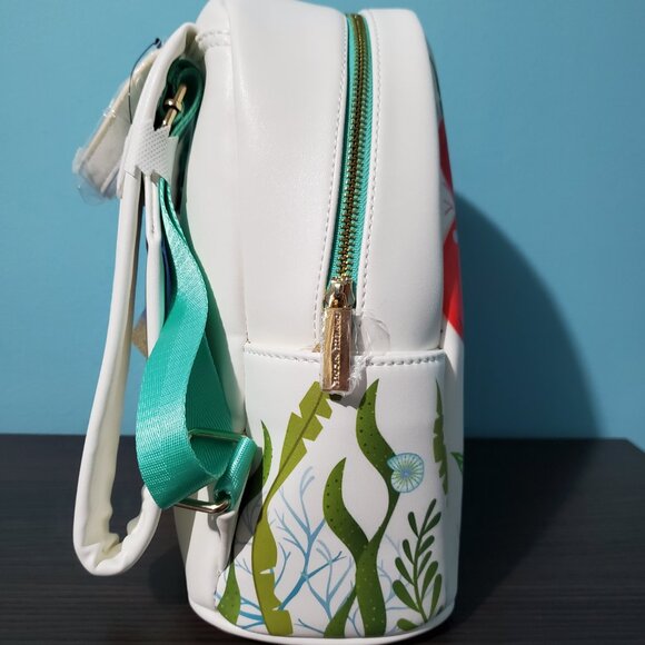 NWT Disney Little Mermaid Mini Backpack - Danielle Nicole - Small Shop Exclusive - Picture 2 of 7